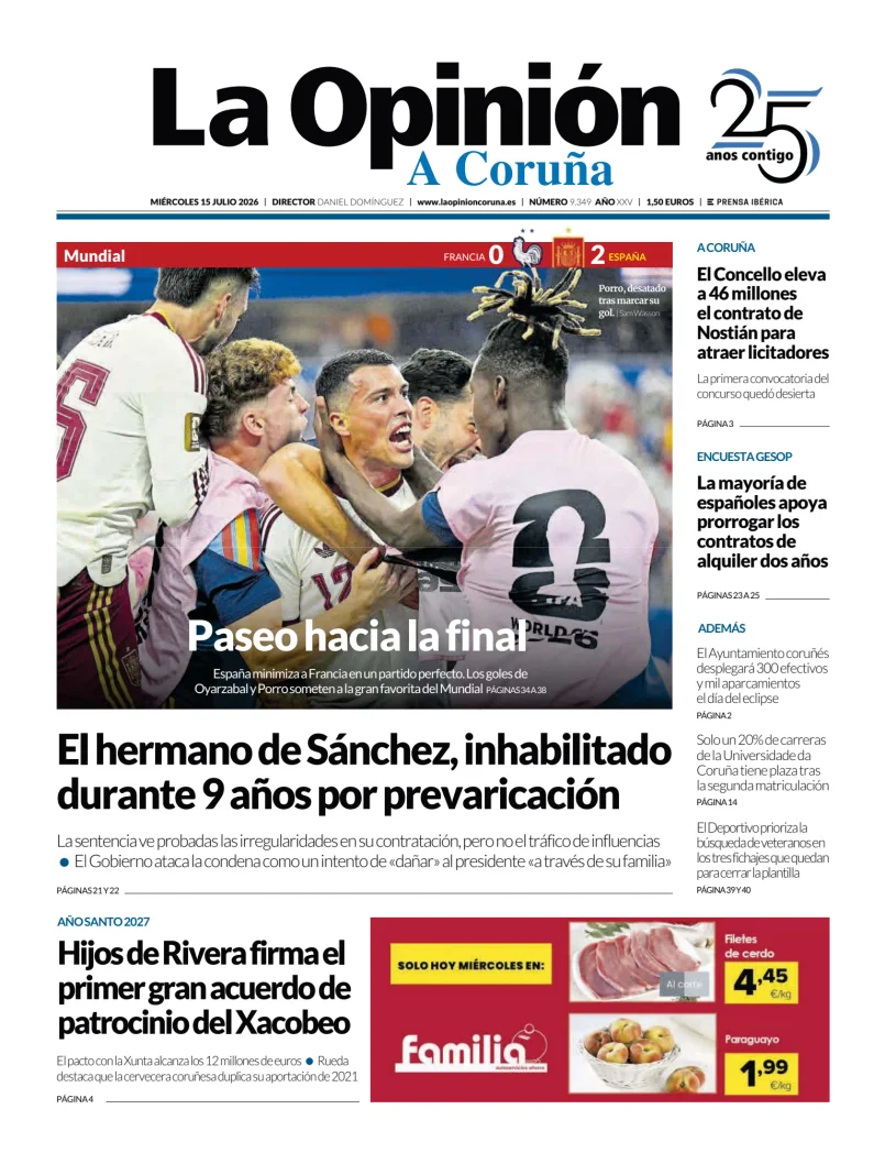 La Opinion de A Coruña — 15/07