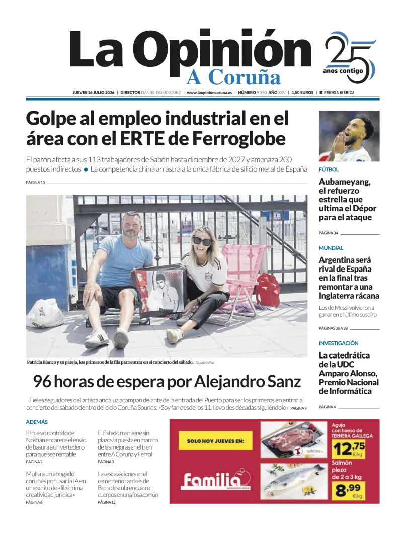 La Opinion de A Coruña — 16/07