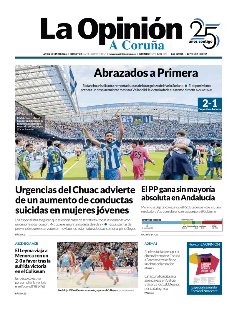 La Opinion de A Coruña — 18/05