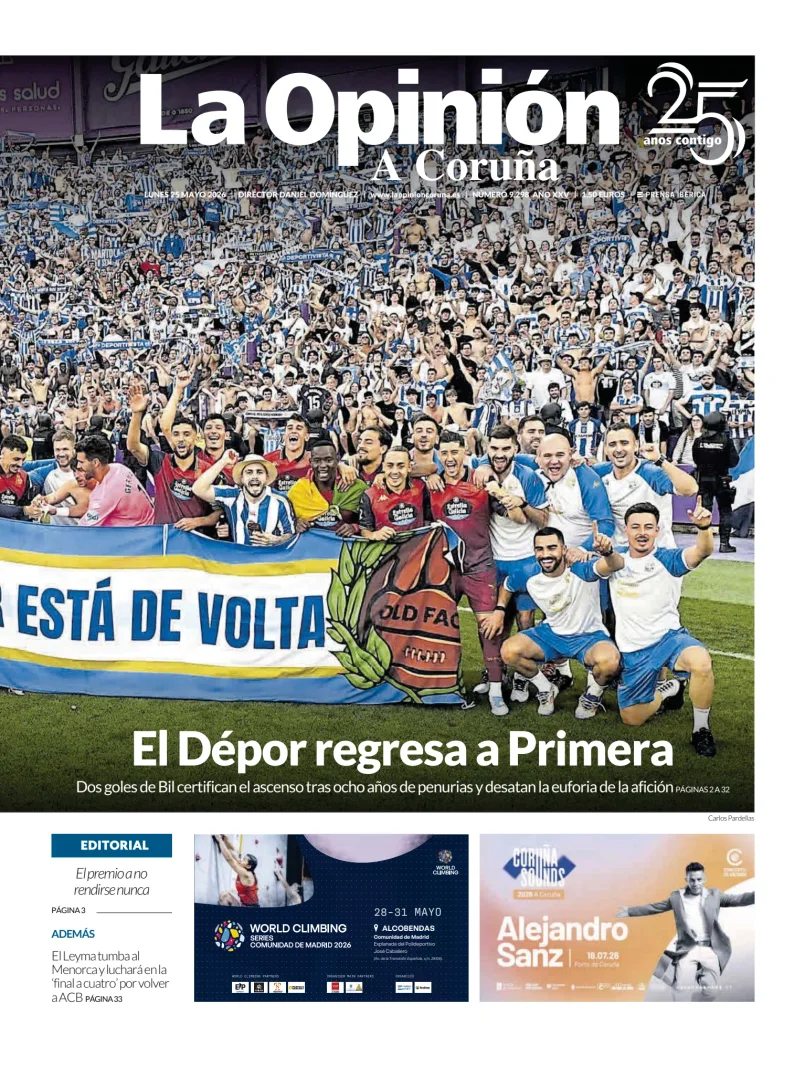 La Opinion de A Coruña — 25/05