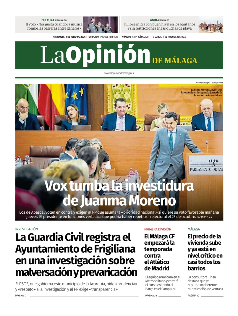 La Opinión de Málaga — 01/07