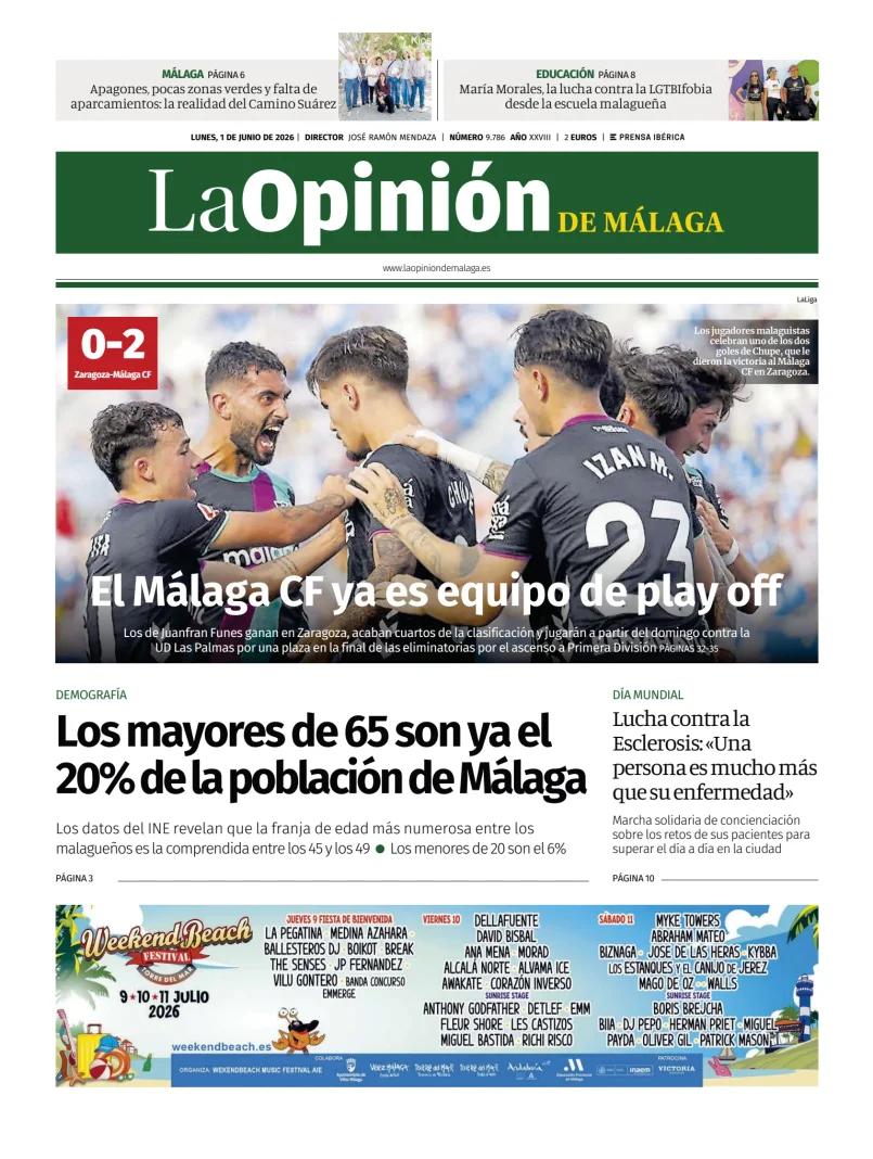 La Opinión de Málaga — 01/06