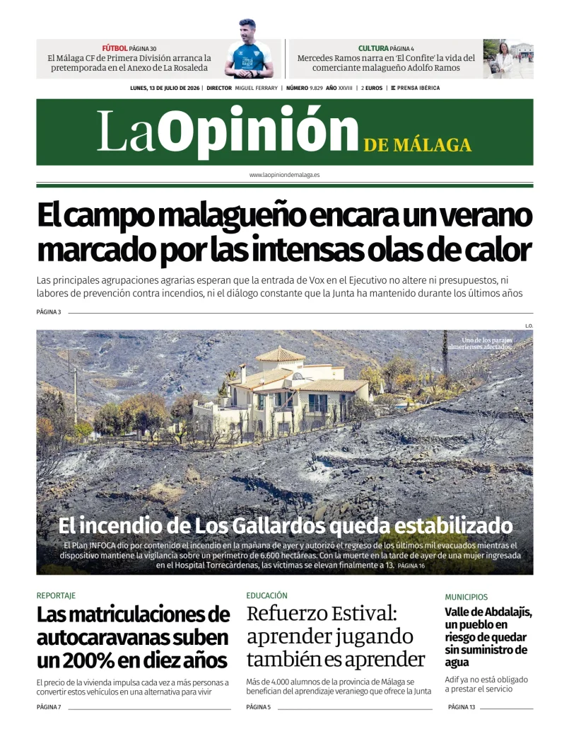 La Opinión de Málaga — 13/07