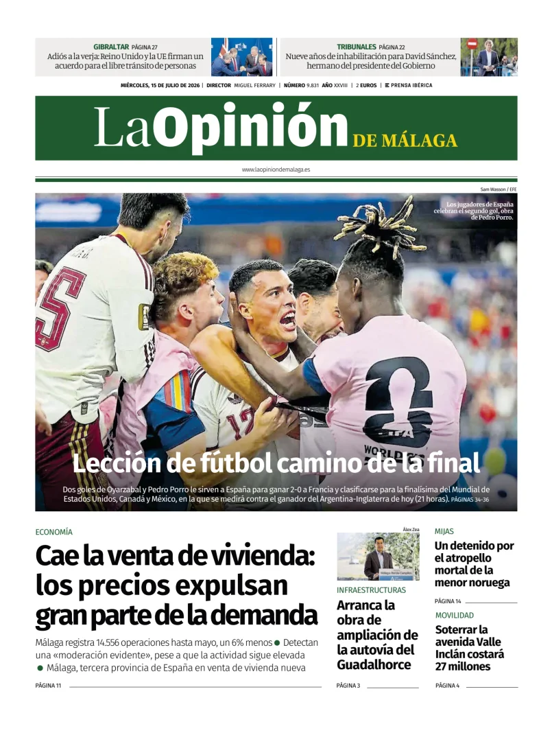 La Opinión de Málaga — 15/07