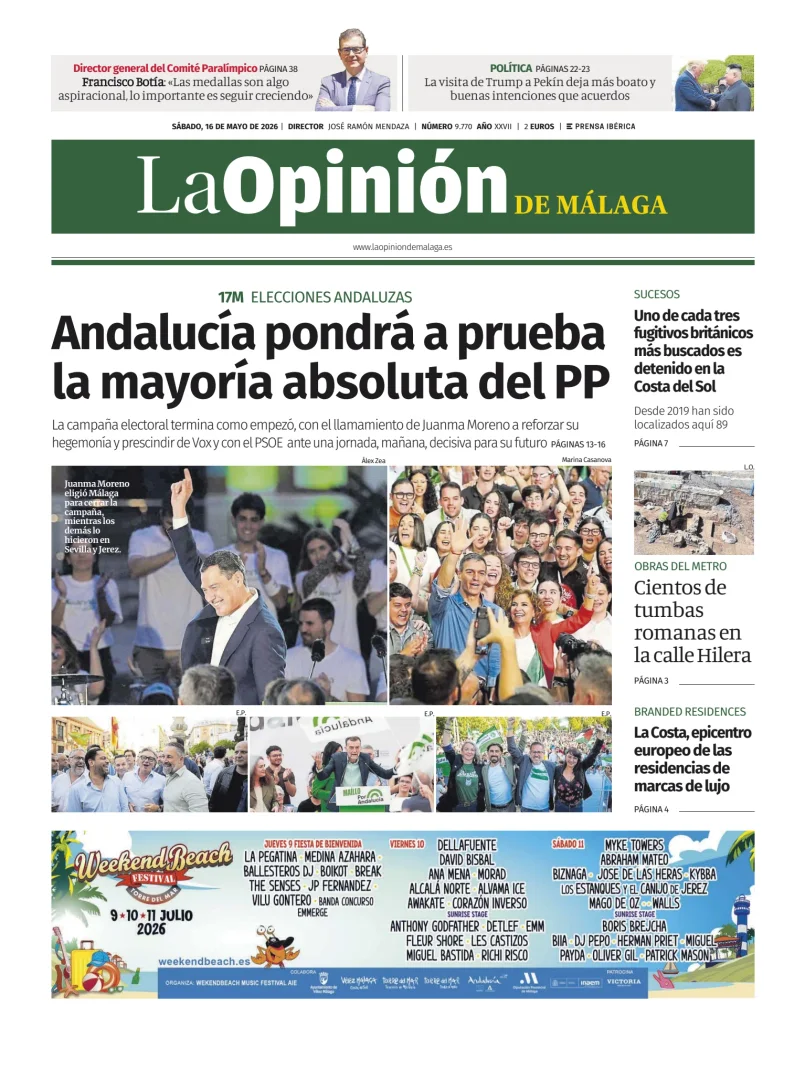 La Opinión de Málaga — 16/05