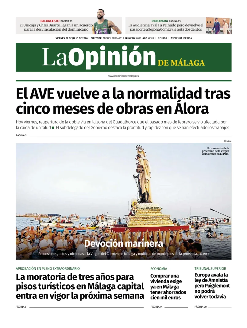 La Opinión de Málaga — 17/07