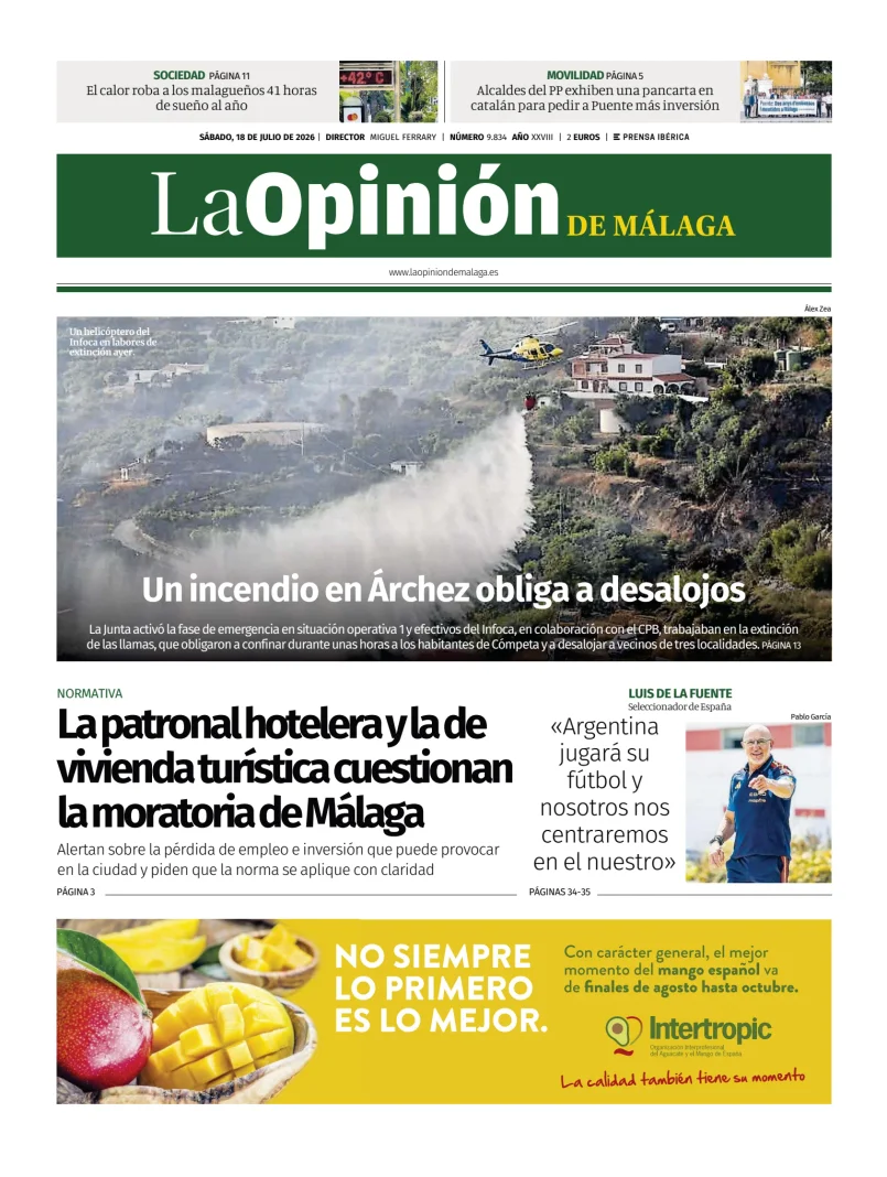 La Opinión de Málaga — 18/07