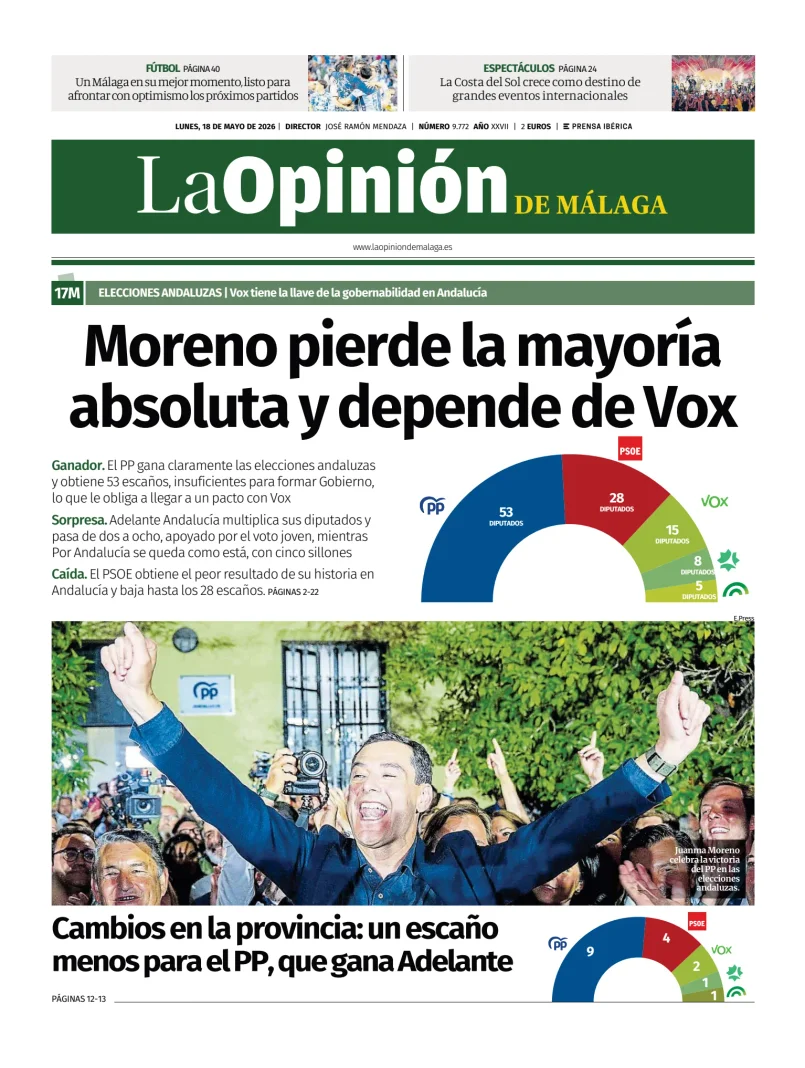 La Opinión de Málaga — 18/05