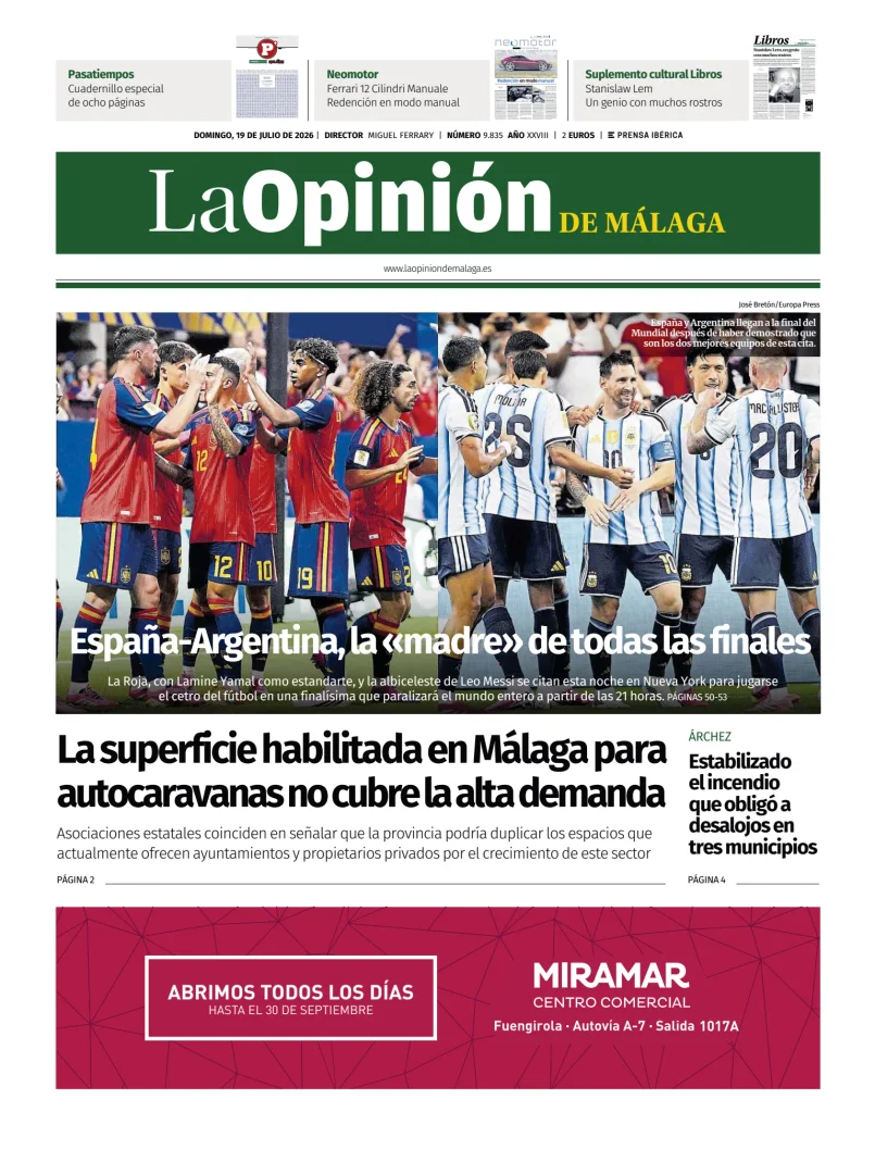 La Opinión de Málaga — 19/07