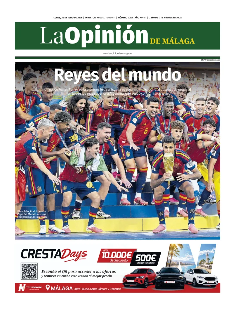 La Opinión de Málaga — 20/07