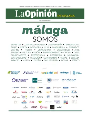 Portada de La Opinión de Málaga, 22 de julio de 2026