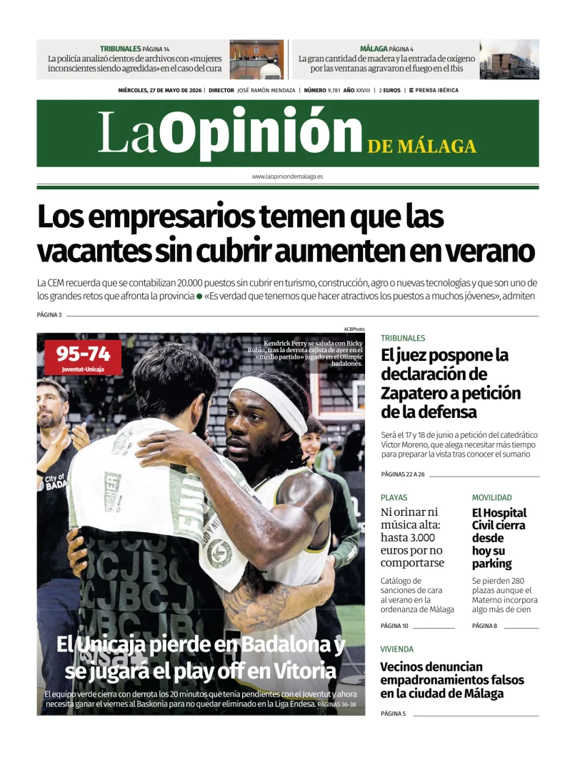 La Opinión de Málaga — 27/05