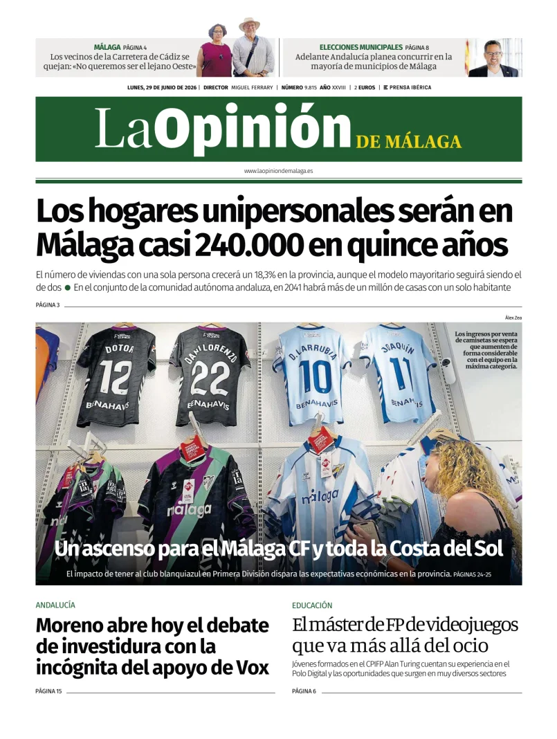 La Opinión de Málaga — 29/06