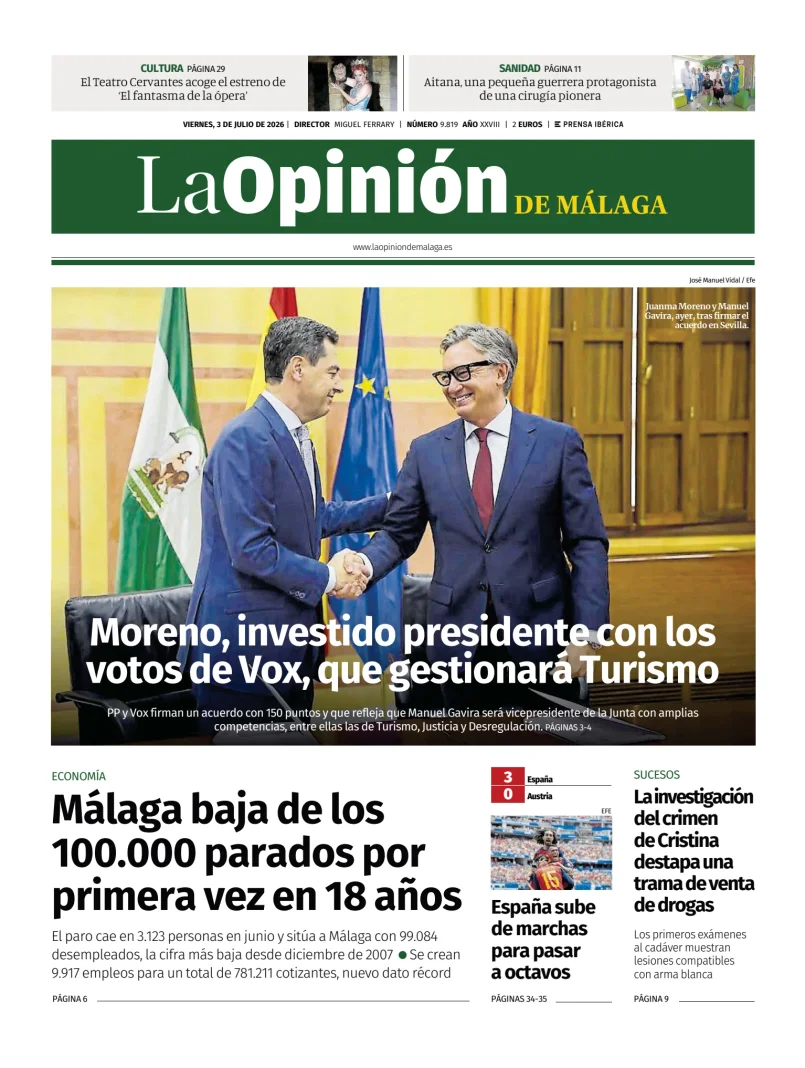 La Opinión de Málaga — 03/07