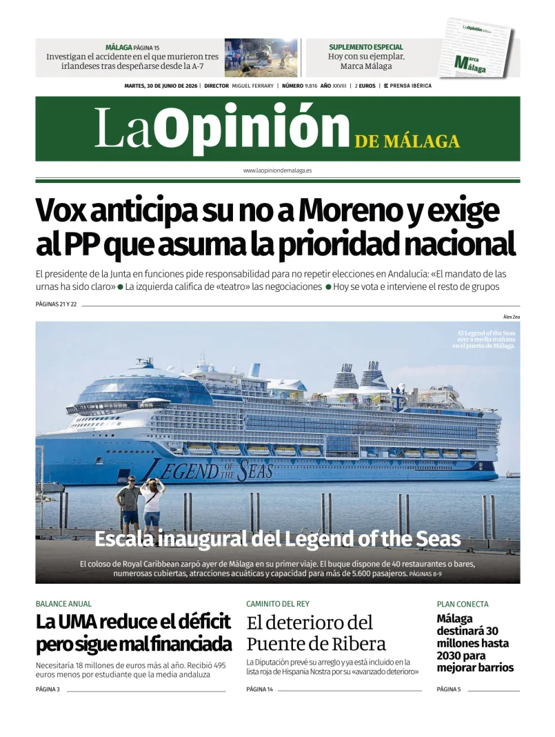 La Opinión de Málaga — 30/06
