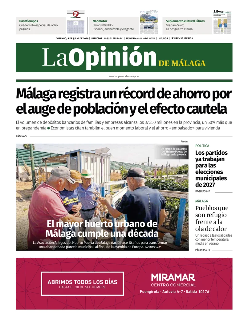 La Opinión de Málaga — 05/07