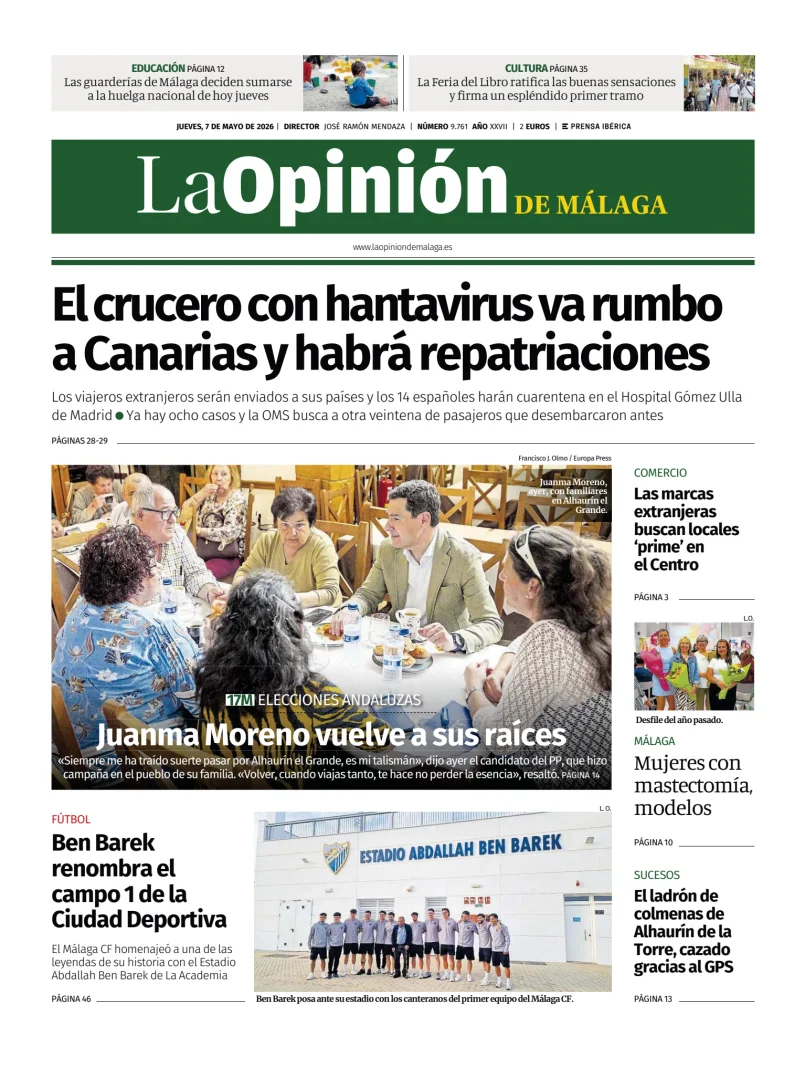 La Opinión de Málaga — 07/05