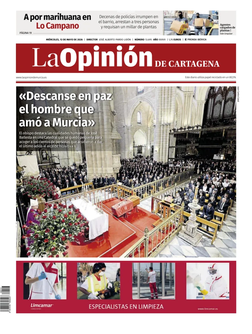 La Opinion de Murcia (Cartagena) — 13/05