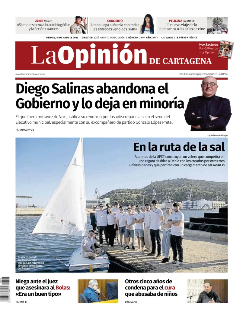 La Opinion de Murcia (Cartagena) — 15/05