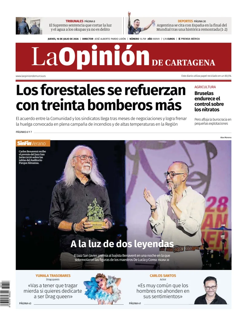 La Opinion de Murcia (Cartagena) — 16/07