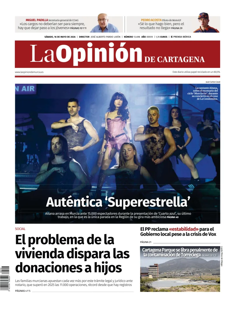 La Opinion de Murcia (Cartagena) — 16/05