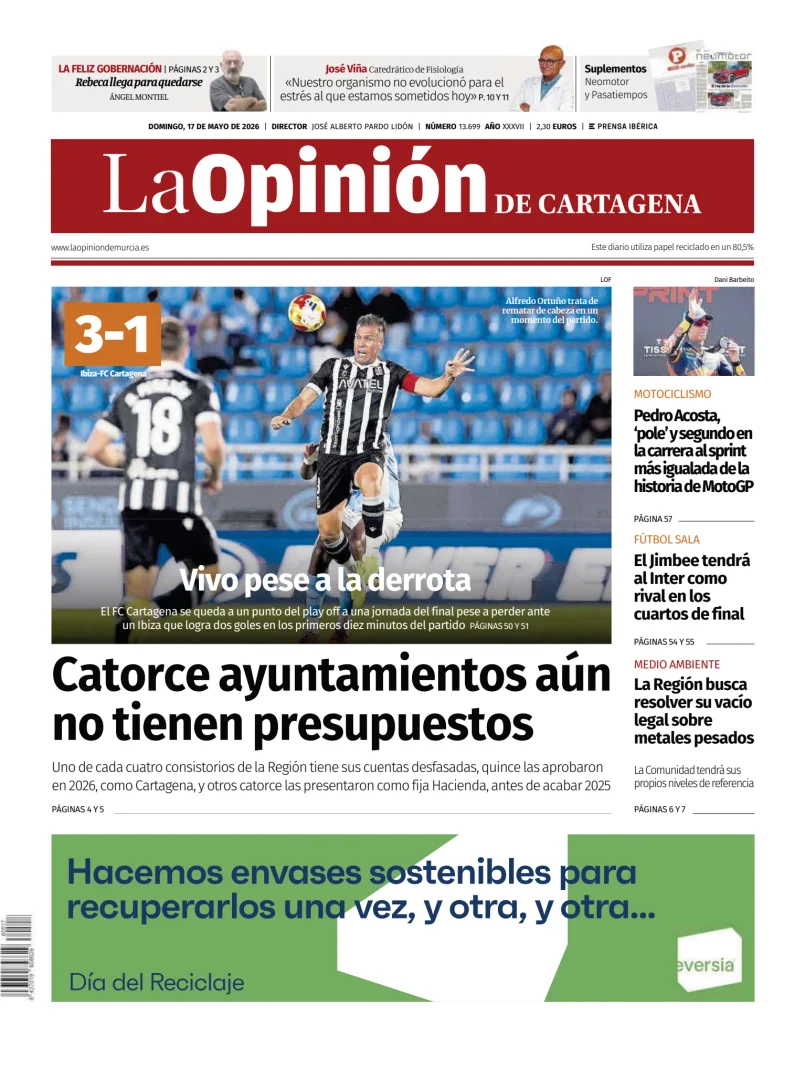 La Opinion de Murcia (Cartagena) — 17/05