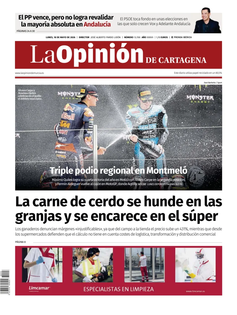 La Opinion de Murcia (Cartagena) — 18/05