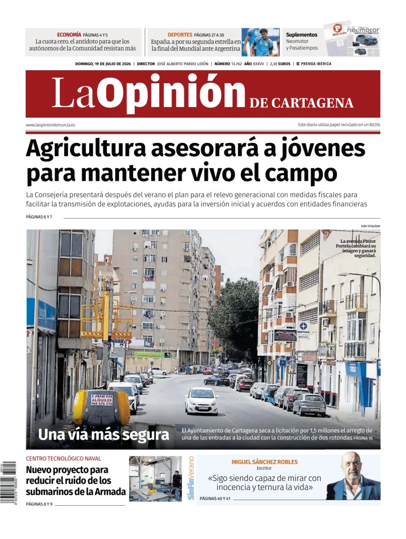 La Opinion de Murcia (Cartagena) — 19/07