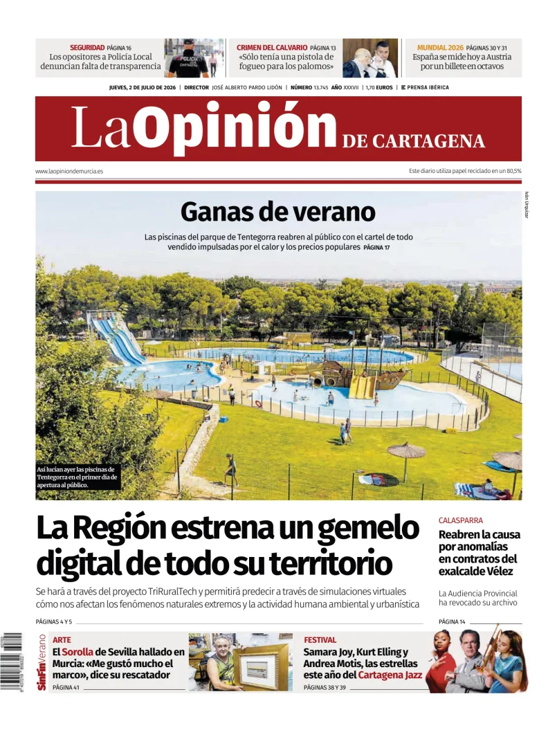 La Opinion de Murcia (Cartagena) — 02/07