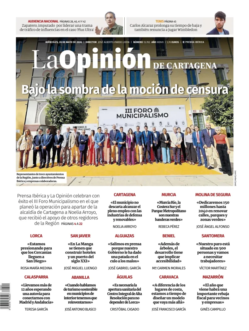La Opinion de Murcia (Cartagena) — 20/05