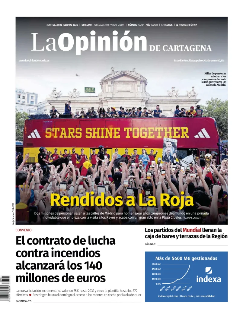 La Opinion de Murcia (Cartagena) — 21/07