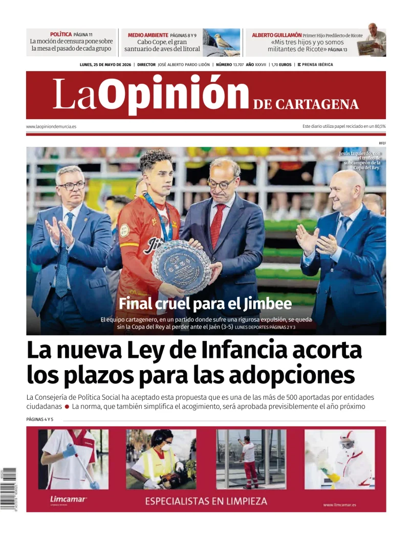 La Opinion de Murcia (Cartagena) — 25/05