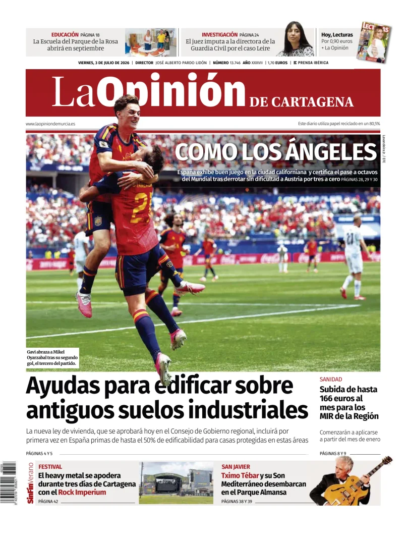 La Opinion de Murcia (Cartagena) — 03/07