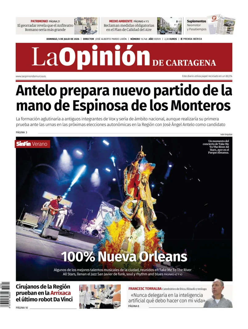 La Opinion de Murcia (Cartagena) — 05/07