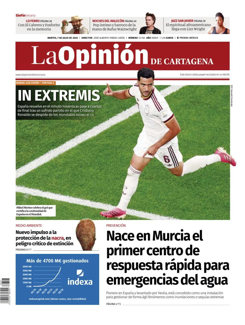 La Opinion de Murcia (Cartagena) — 07/07