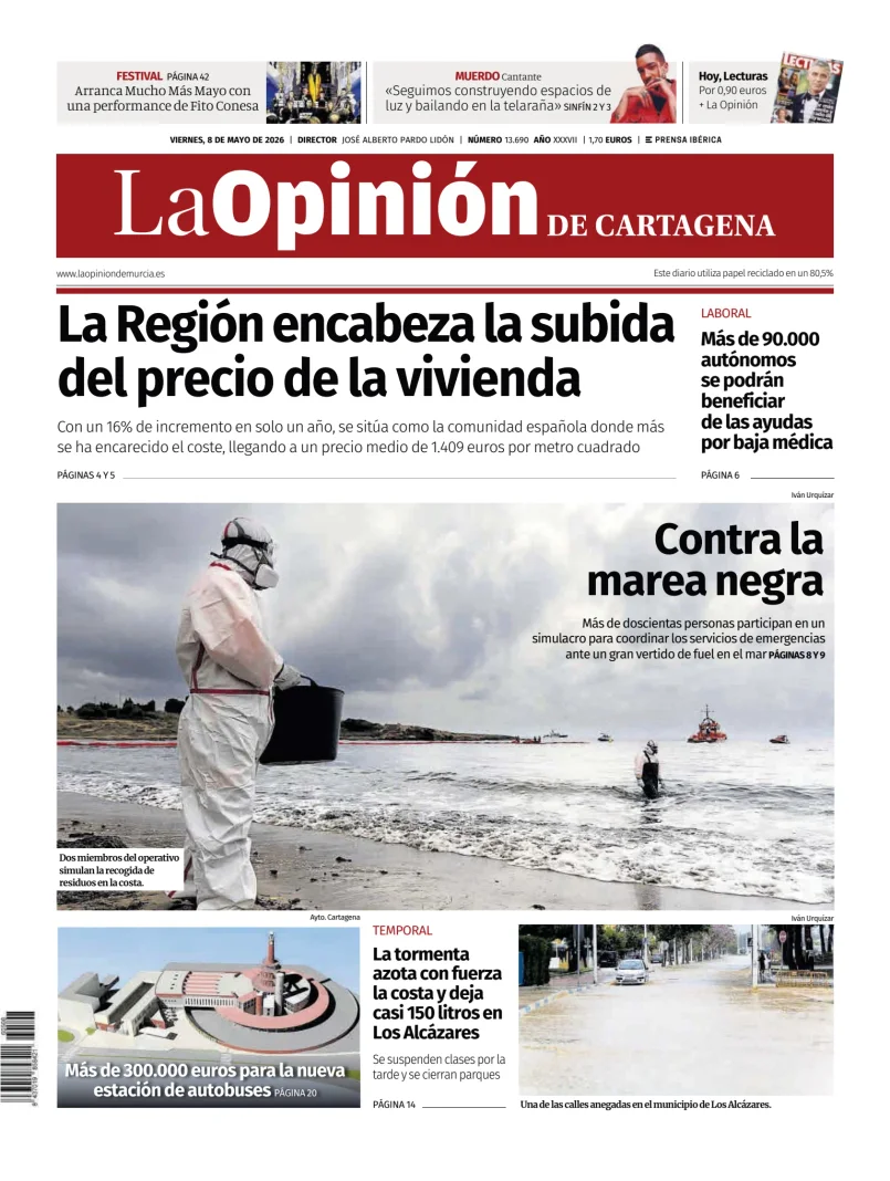 La Opinion de Murcia (Cartagena) — 08/05