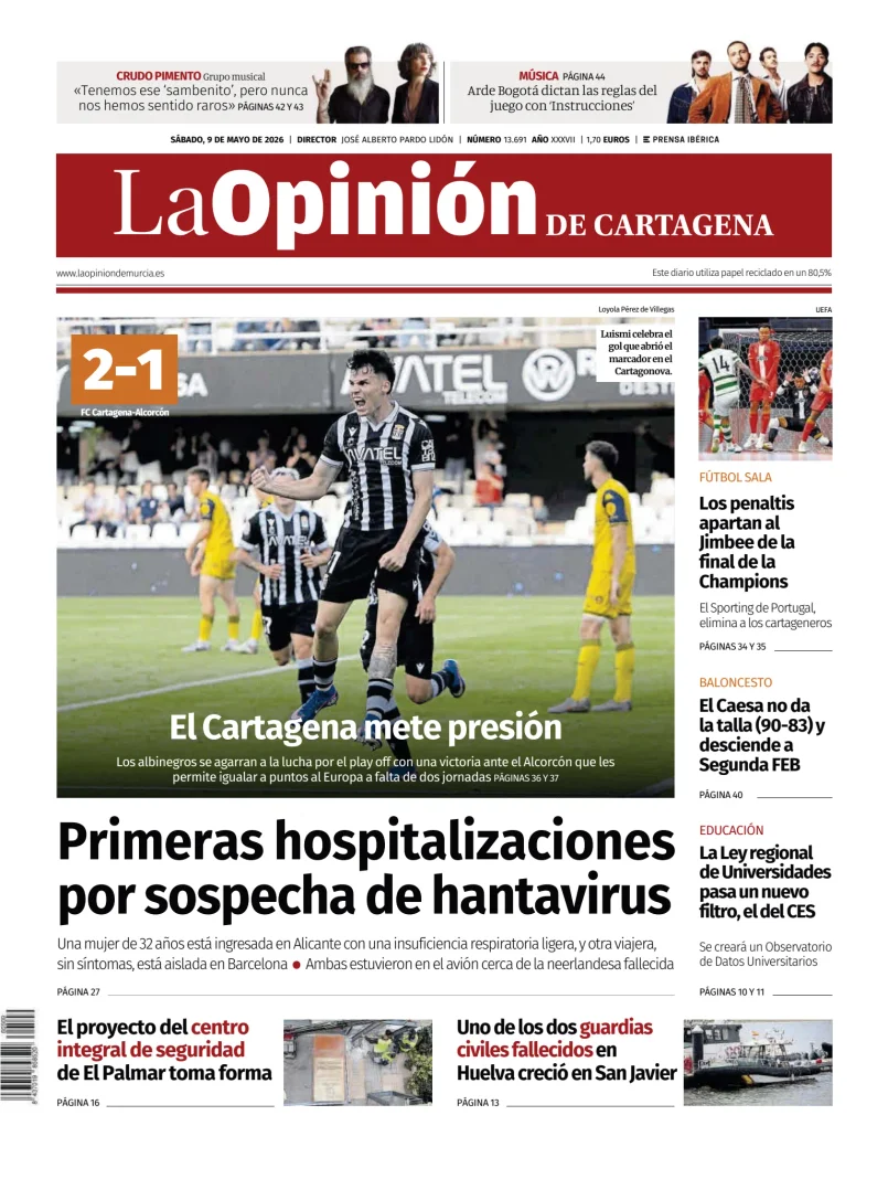 La Opinion de Murcia (Cartagena) — 09/05