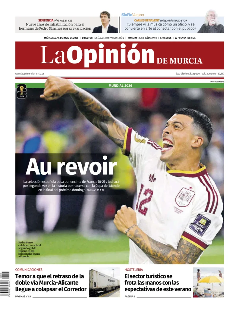 La Opinion de Murcia — 15/07
