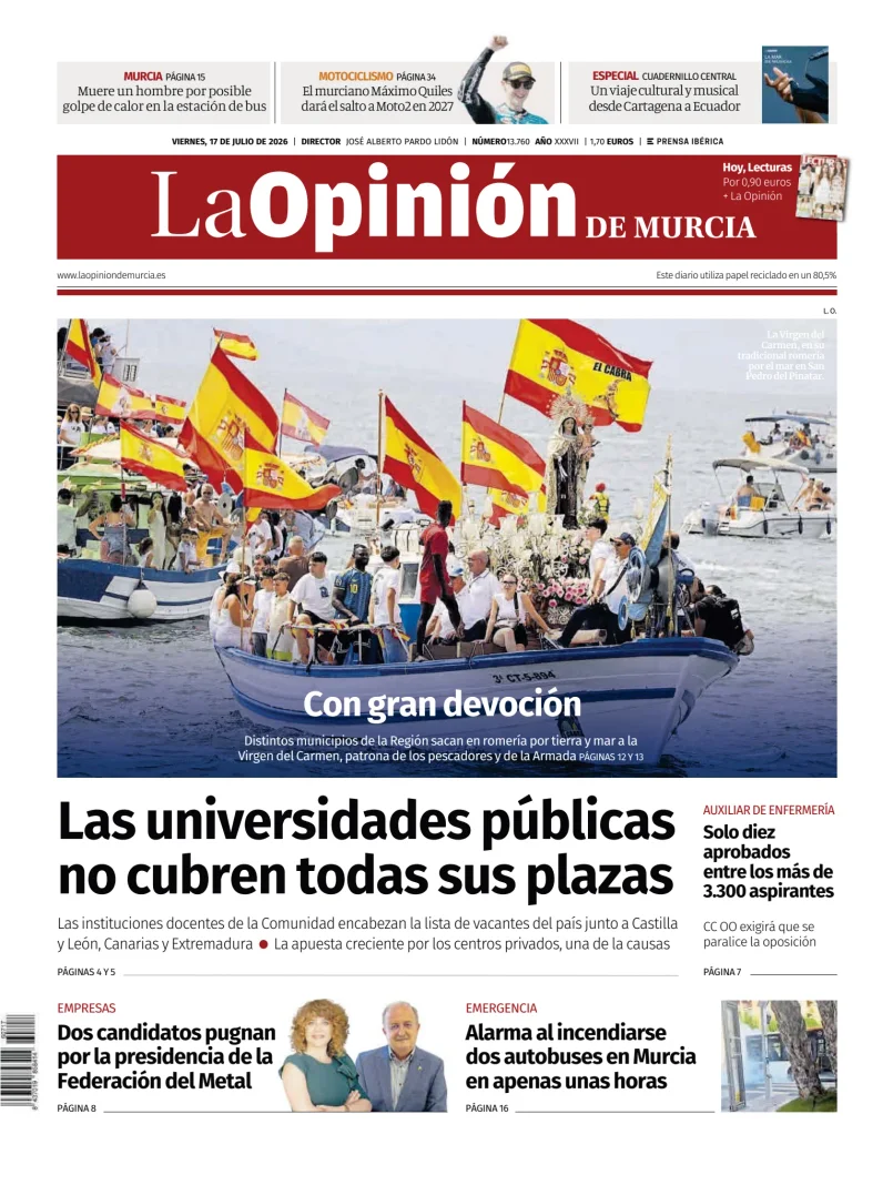 La Opinion de Murcia — 17/07