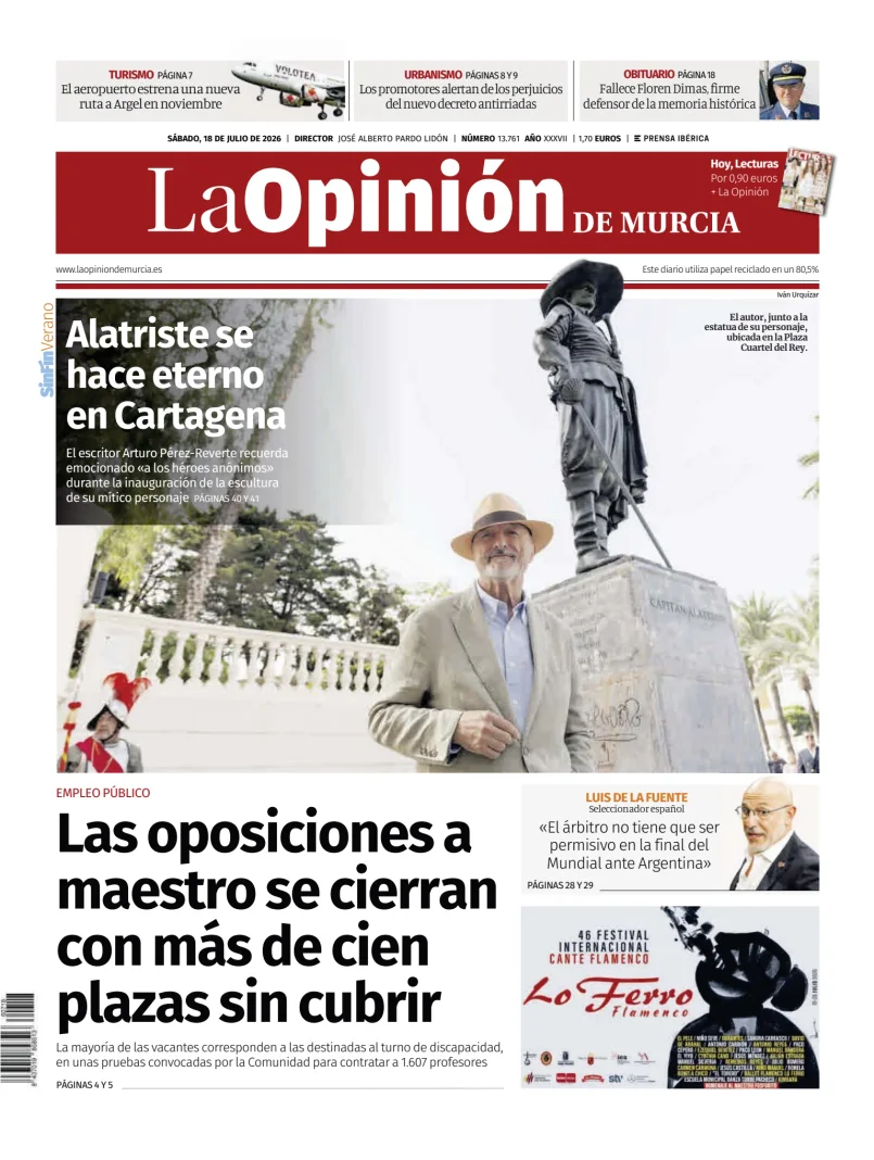 La Opinion de Murcia — 18/07