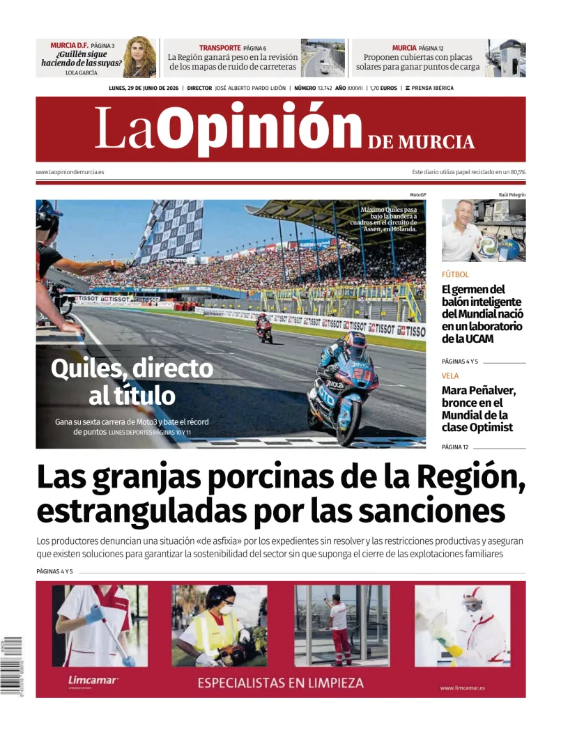 La Opinion de Murcia — 29/06