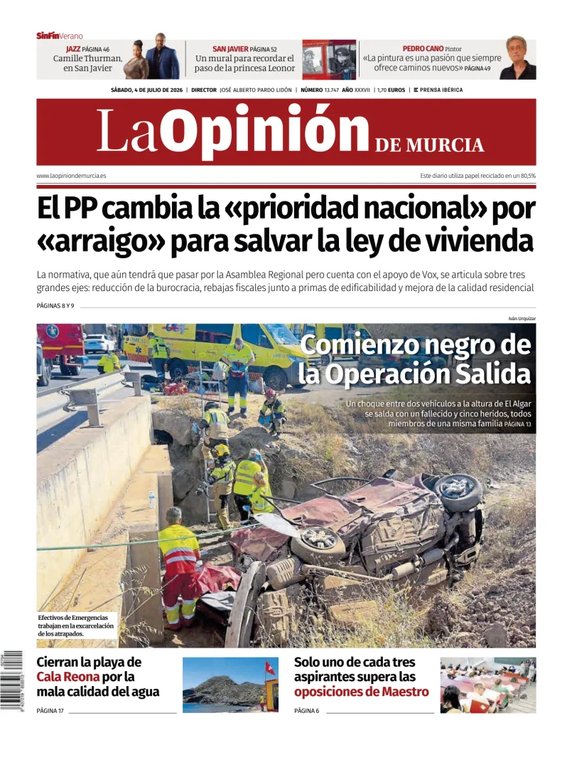 La Opinion de Murcia — 04/07