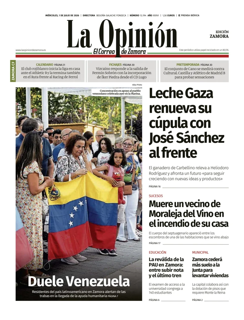 La Opinión de Zamora — 01/07