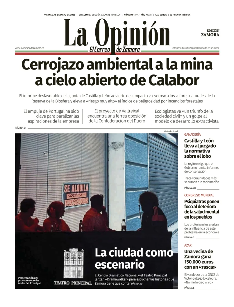 La Opinión de Zamora — 15/05