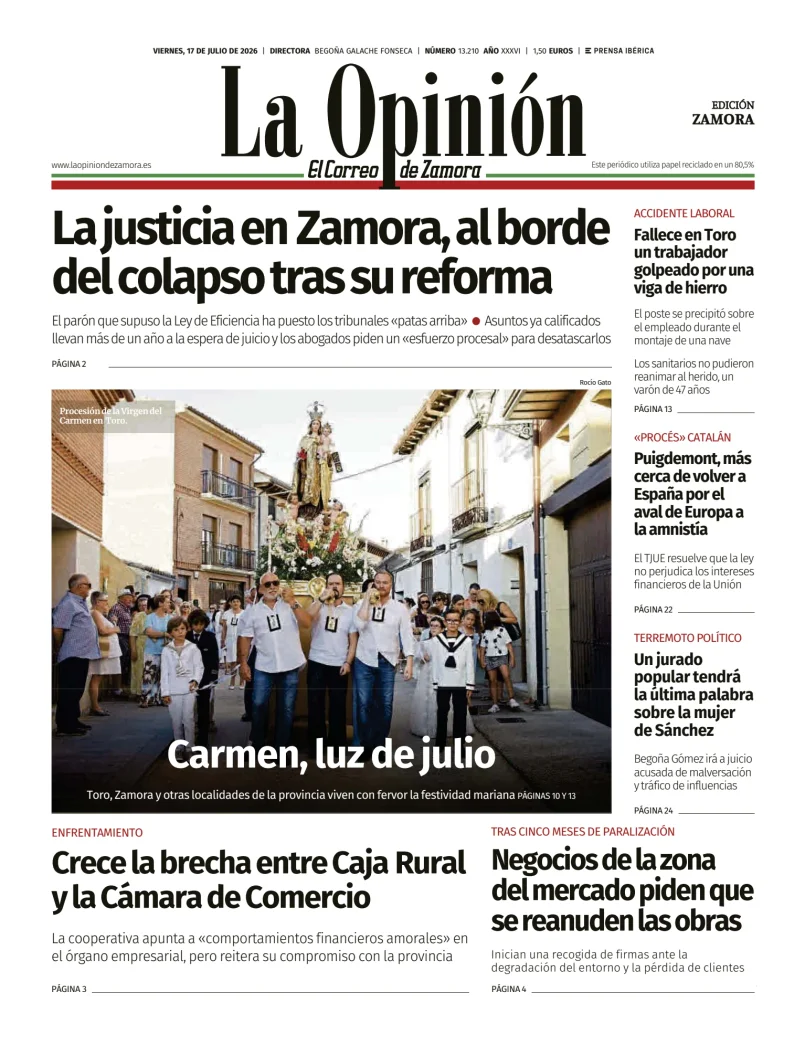 La Opinión de Zamora — 17/07