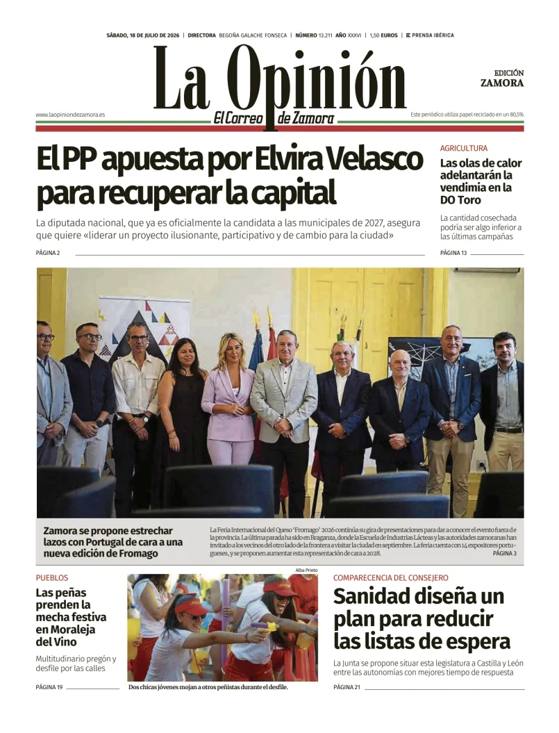 La Opinión de Zamora — 18/07