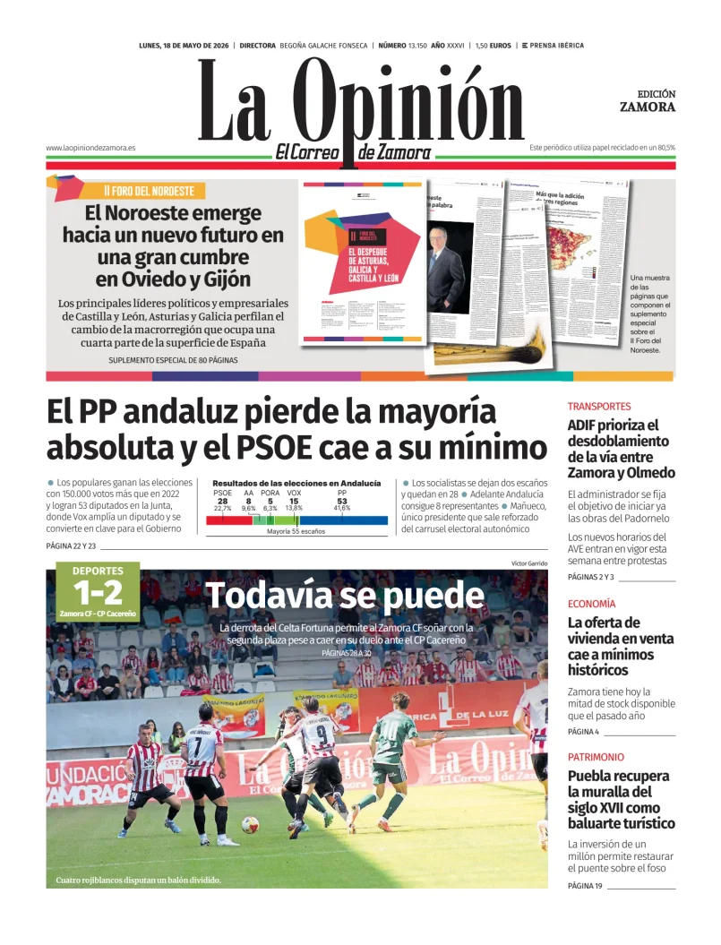 La Opinión de Zamora — 18/05