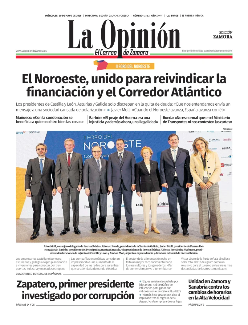 La Opinión de Zamora — 20/05