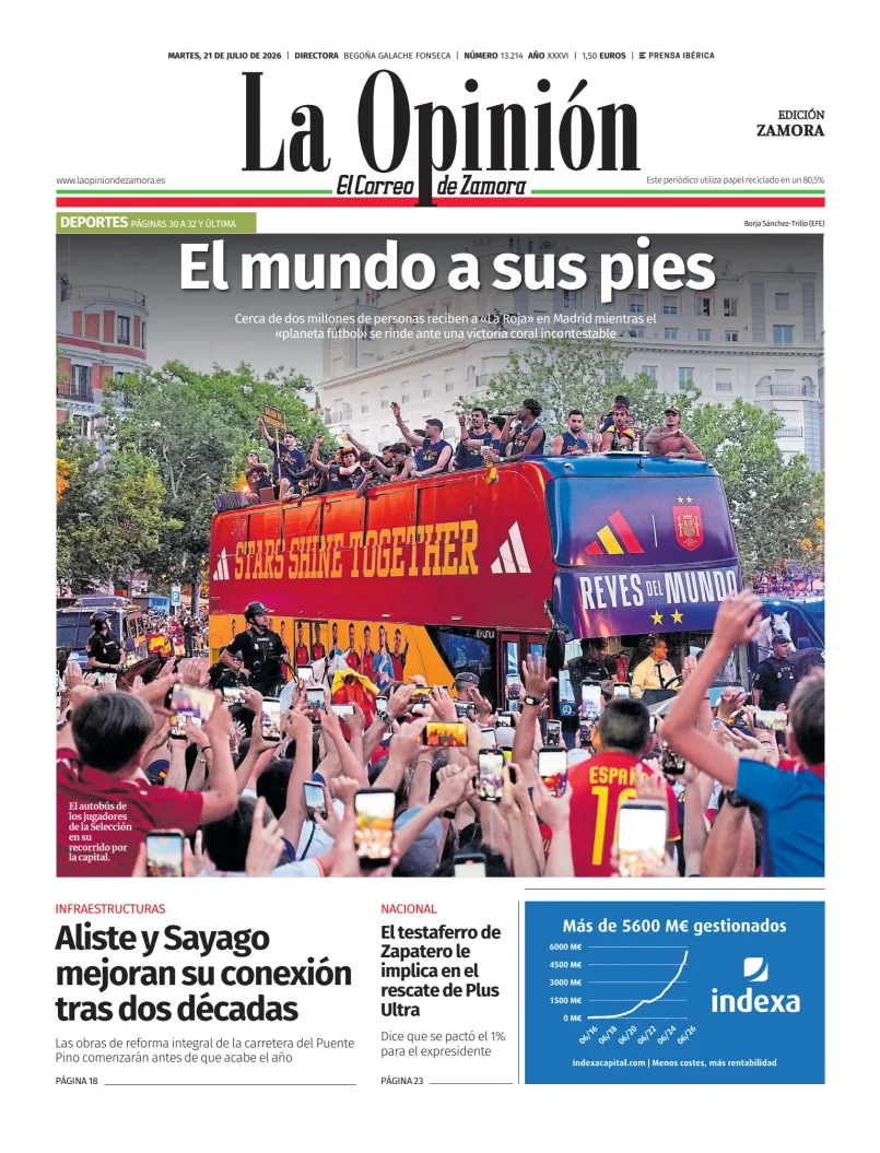 La Opinión de Zamora — 21/07