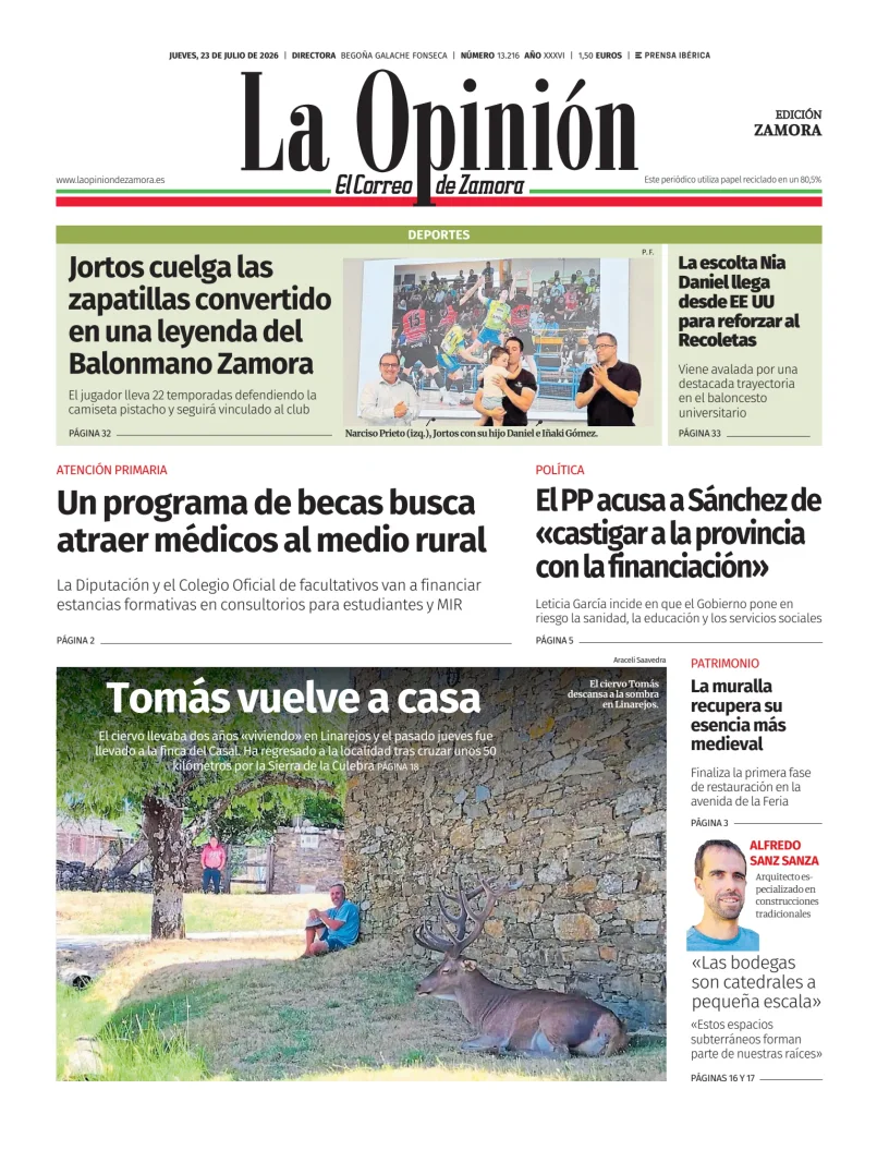 La Opinión de Zamora — 23/07